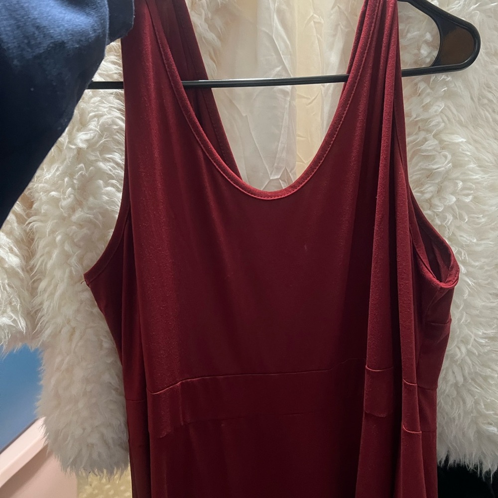 Elegant Red Women's Dress size 3x , Amazon brand - Picture 6 of 7
